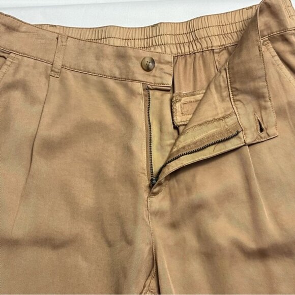 Tribal Tan Wide Leg Palazzo Pants High Waisted Trousers 8 - Picture 5 of 10